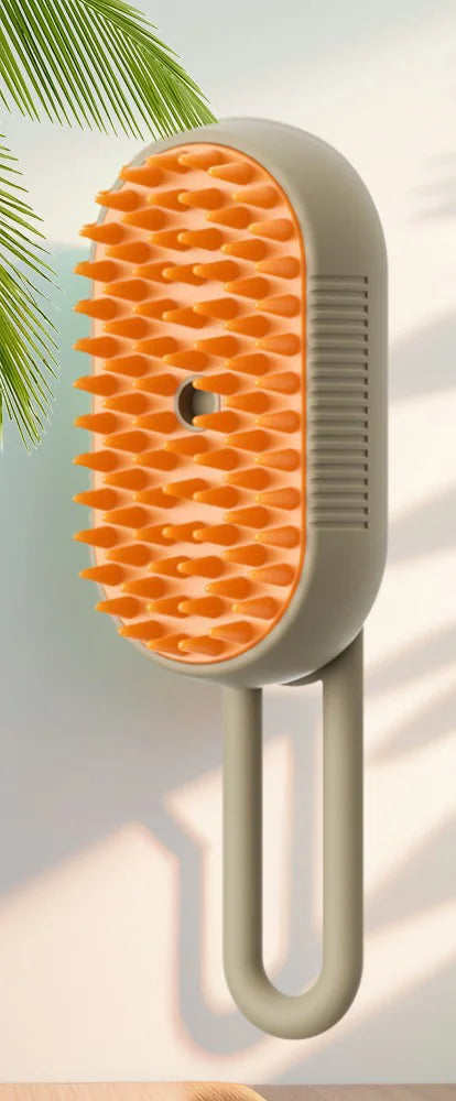 Steam Spray Pet Grooming Brush