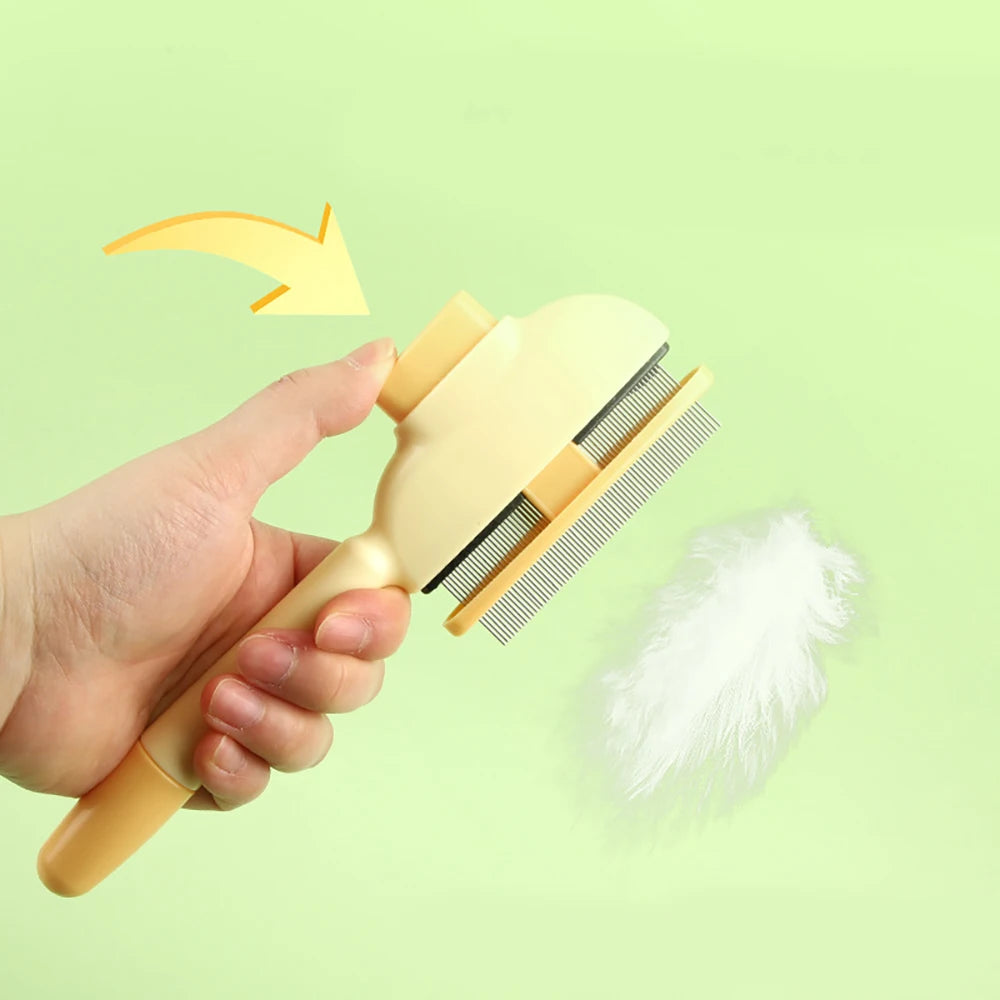 Pet Hair Brush for Dogs & Cats