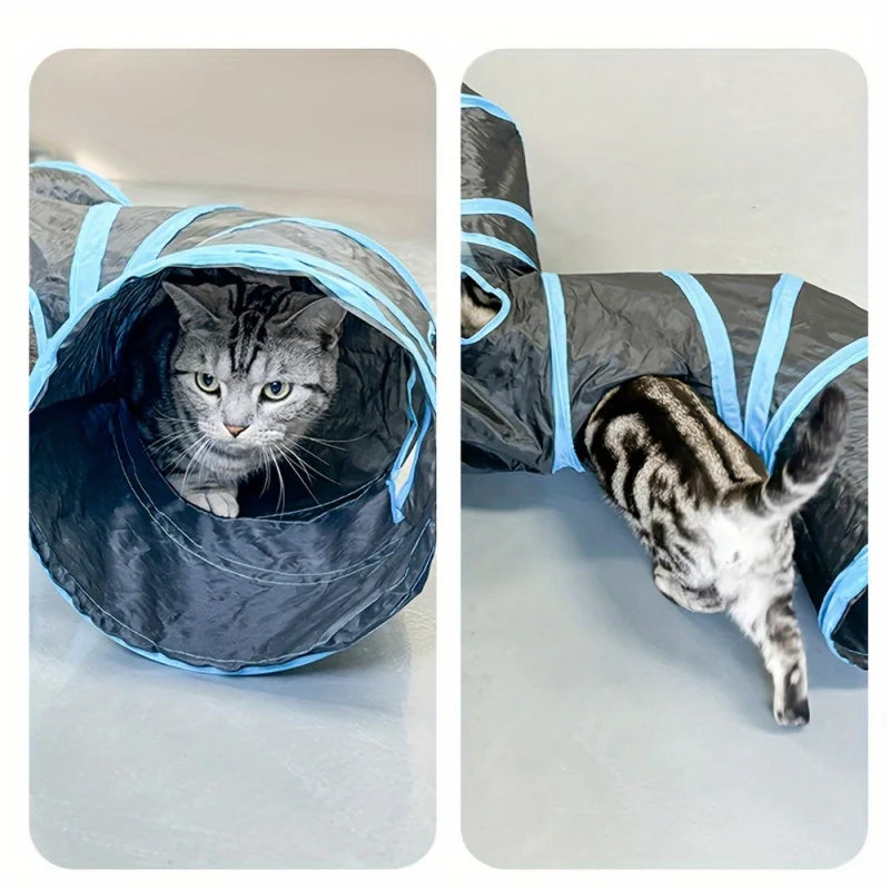 3-Way Foldable Cat Tunnel
